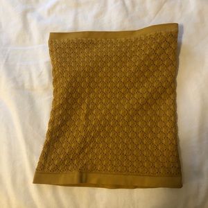 Free people honey textured tube top